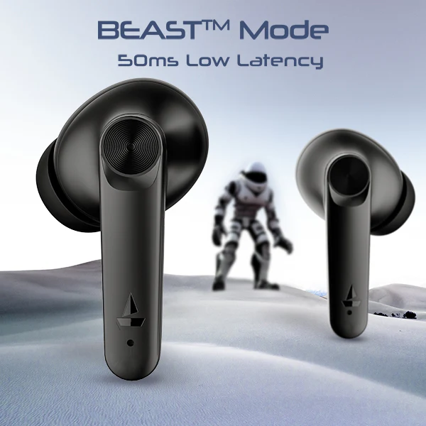 boAt Airdopes 200 Plus | Wireless Earbuds with 100 Hours Large Playback, BEAST™ Mode, ENx™ Technology, IPX5 Resistance - Image 5