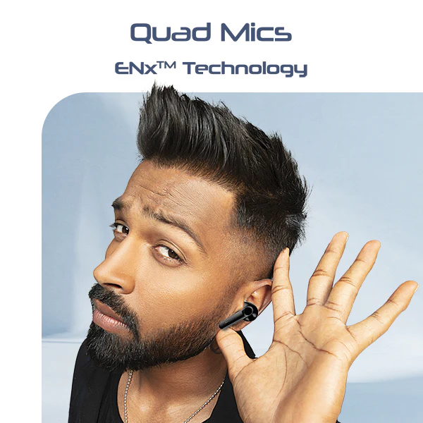 boAt Airdopes 200 Plus | Wireless Earbuds with 100 Hours Large Playback, BEAST™ Mode, ENx™ Technology, IPX5 Resistance - Image 6