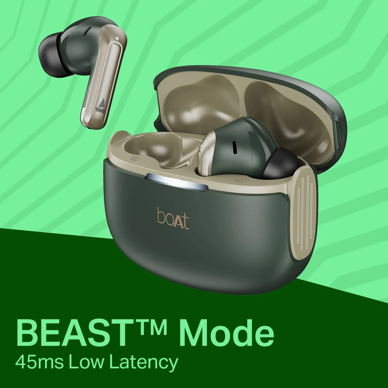 boAt Airdopes 219 | Wireless Earbuds with 40 Hours Playback, BEAST™ Mode & ENx™ Calling - Image 12