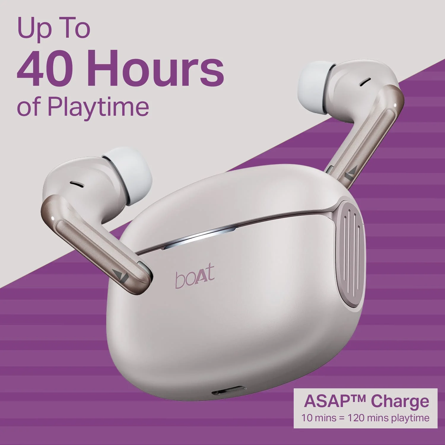boAt Airdopes 219 | Wireless Earbuds with 40 Hours Playback, BEAST™ Mode & ENx™ Calling - Image 20