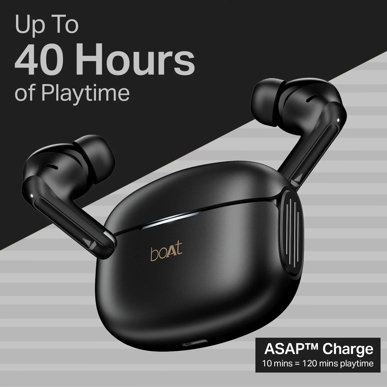 boAt Airdopes 219 | Wireless Earbuds with 40 Hours Playback, BEAST™ Mode & ENx™ Calling - Image 8