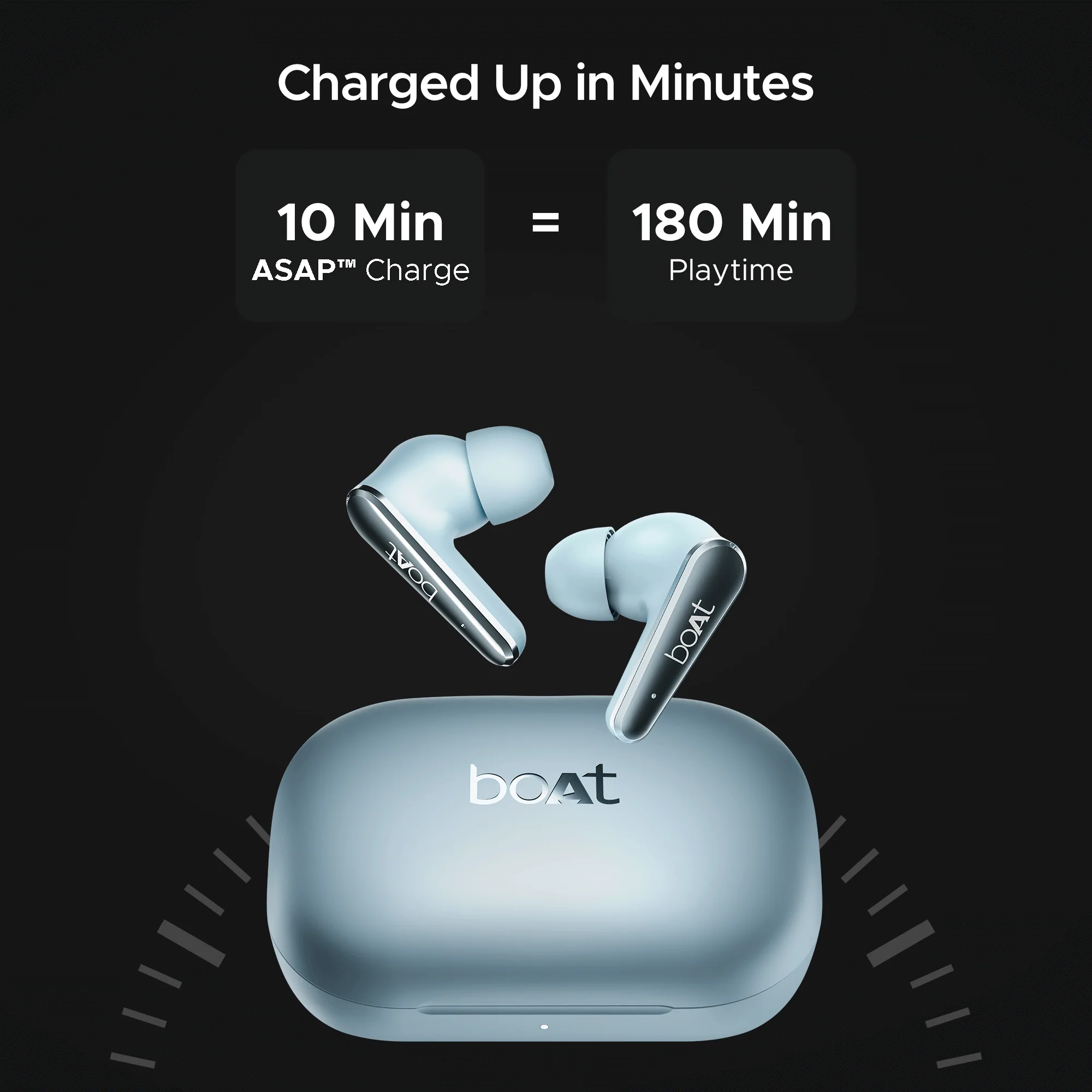 boAt Airdopes 280 ANC | Wireless Earbuds with ANC up to 32dB, Quad Mics ENx™ Tech, 60 Hours Playback - Image 14