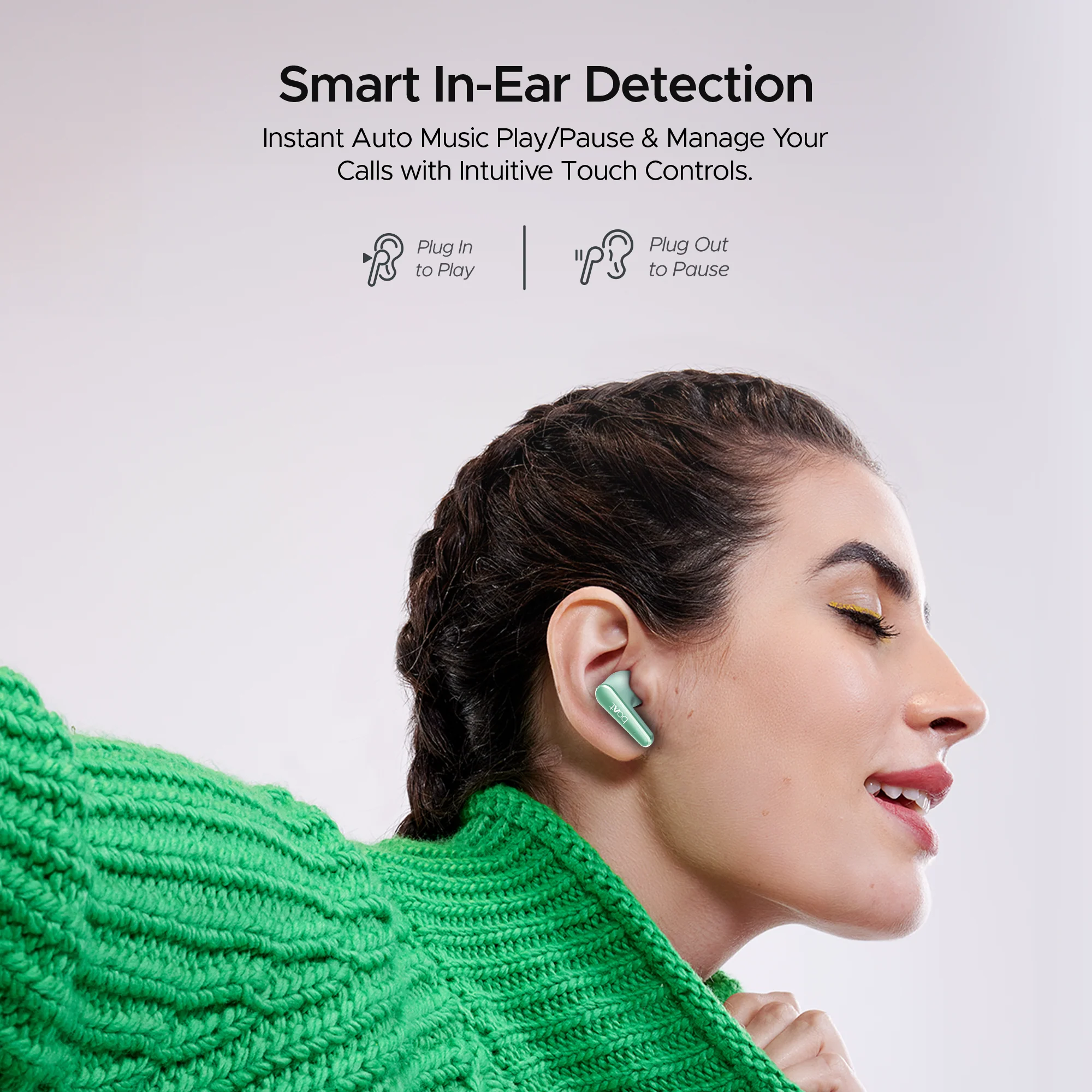 boAt Airdopes 280 ANC | Wireless Earbuds with ANC up to 32dB, Quad Mics ENx™ Tech, 60 Hours Playback - Image 27