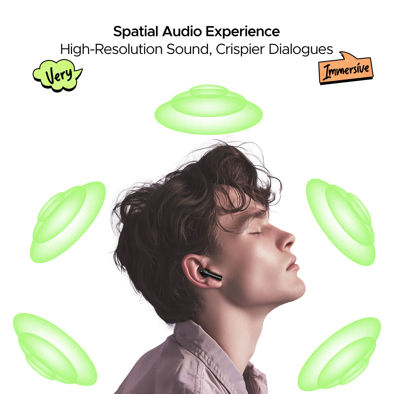 boAt Airdopes 300 | Wireless Earbuds with 50 Hours Playback, Quad Mics AI ENx™ Tech, ASAP™ Charge, Spatial Audio - Image 14