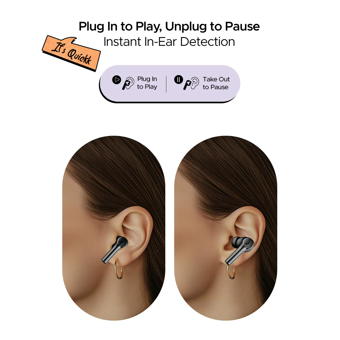 boAt Airdopes 300 | Wireless Earbuds with 50 Hours Playback, Quad Mics AI ENx™ Tech, ASAP™ Charge, Spatial Audio - Image 18