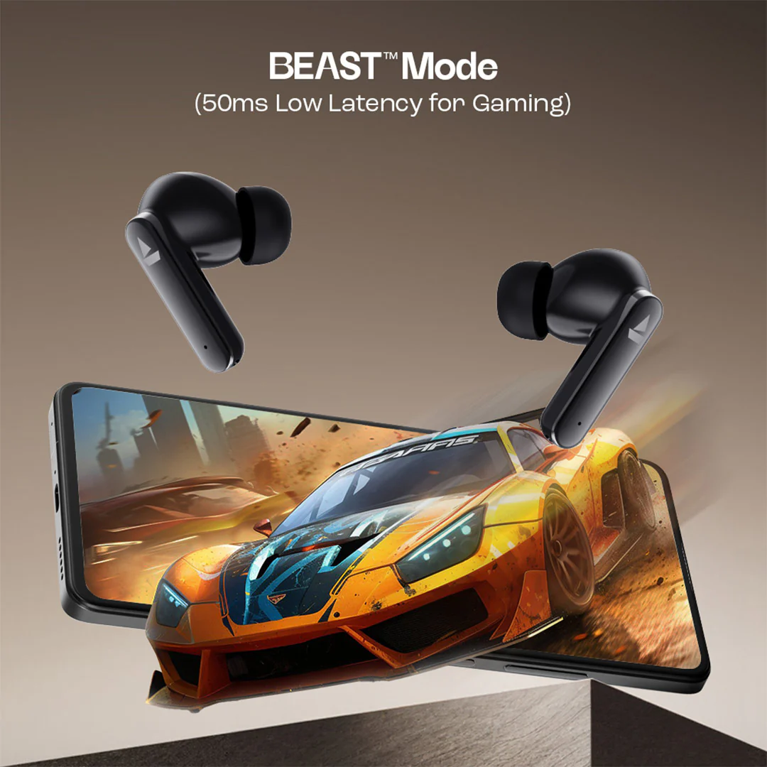 boAt Airdopes 301 | Wireless Earbuds with 75 Hours Playback, ENx™ Technology, 10mm Drivers, BEAST™ Mode, IWP™ Technology - Image 15