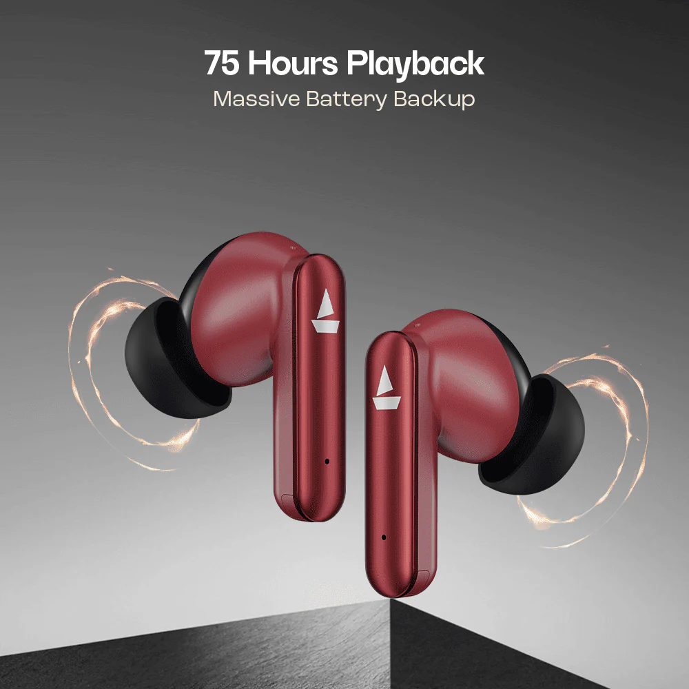 boAt Airdopes 301 | Wireless Earbuds with 75 Hours Playback, ENx™ Technology, 10mm Drivers, BEAST™ Mode, IWP™ Technology - Image 23