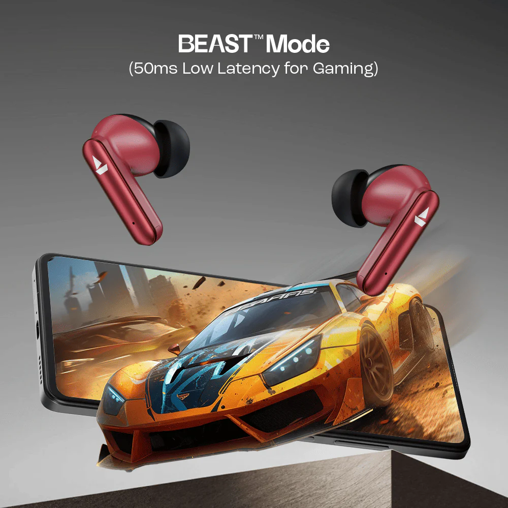 boAt Airdopes 301 | Wireless Earbuds with 75 Hours Playback, ENx™ Technology, 10mm Drivers, BEAST™ Mode, IWP™ Technology - Image 27