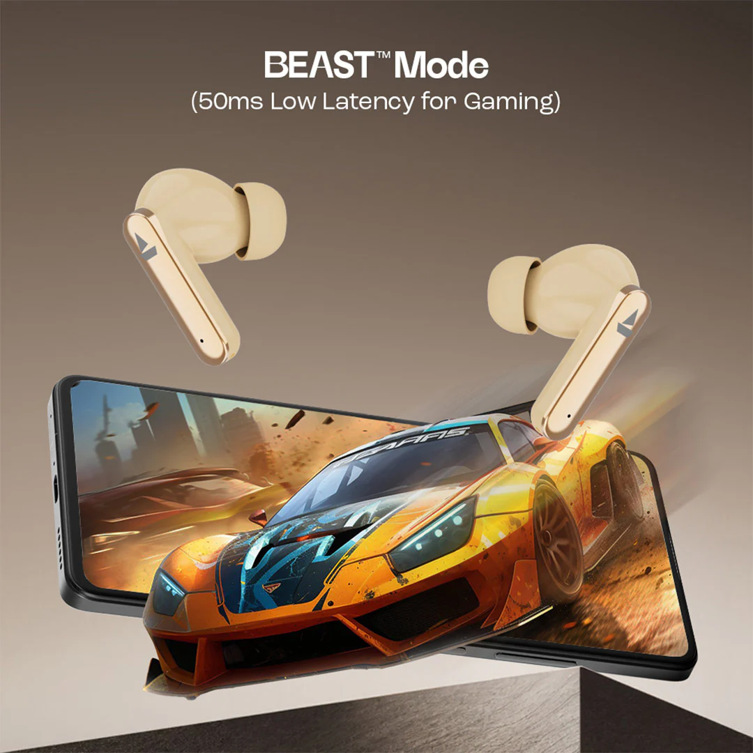 boAt Airdopes 301 | Wireless Earbuds with 75 Hours Playback, ENx™ Technology, 10mm Drivers, BEAST™ Mode, IWP™ Technology - Image 9
