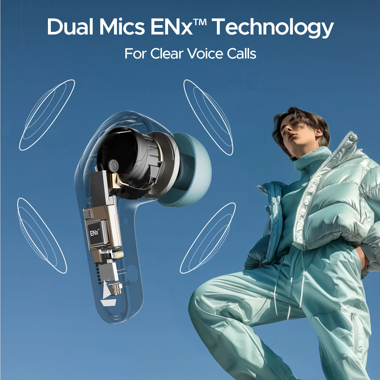 boAt Airdopes 311 PRO | Wireless Earbuds with 50 Hours Playback, Dual Mics with ENx™ Technology, BEAST™ Mode, ASAP™ Charge - Image 13