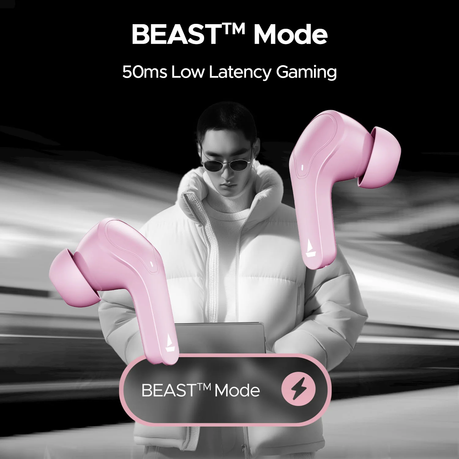 boAt Airdopes 311 PRO | Wireless Earbuds with 50 Hours Playback, Dual Mics with ENx™ Technology, BEAST™ Mode, ASAP™ Charge - Image 20