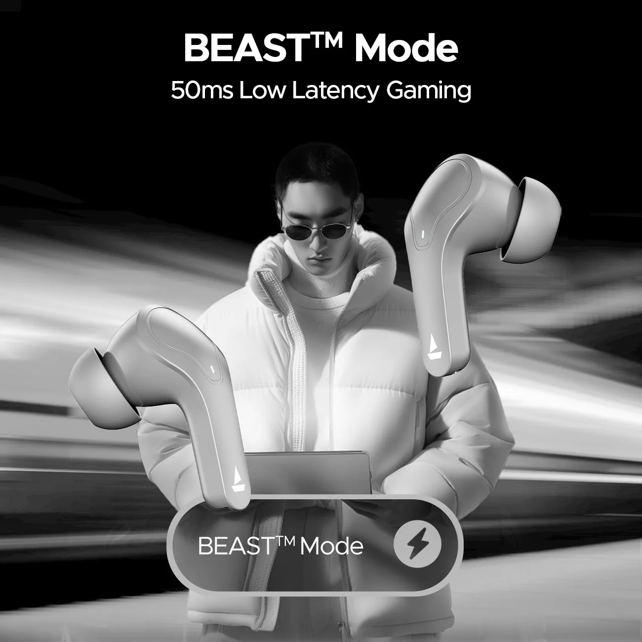 boAt Airdopes 311 PRO | Wireless Earbuds with 50 Hours Playback, Dual Mics with ENx™ Technology, BEAST™ Mode, ASAP™ Charge - Image 28