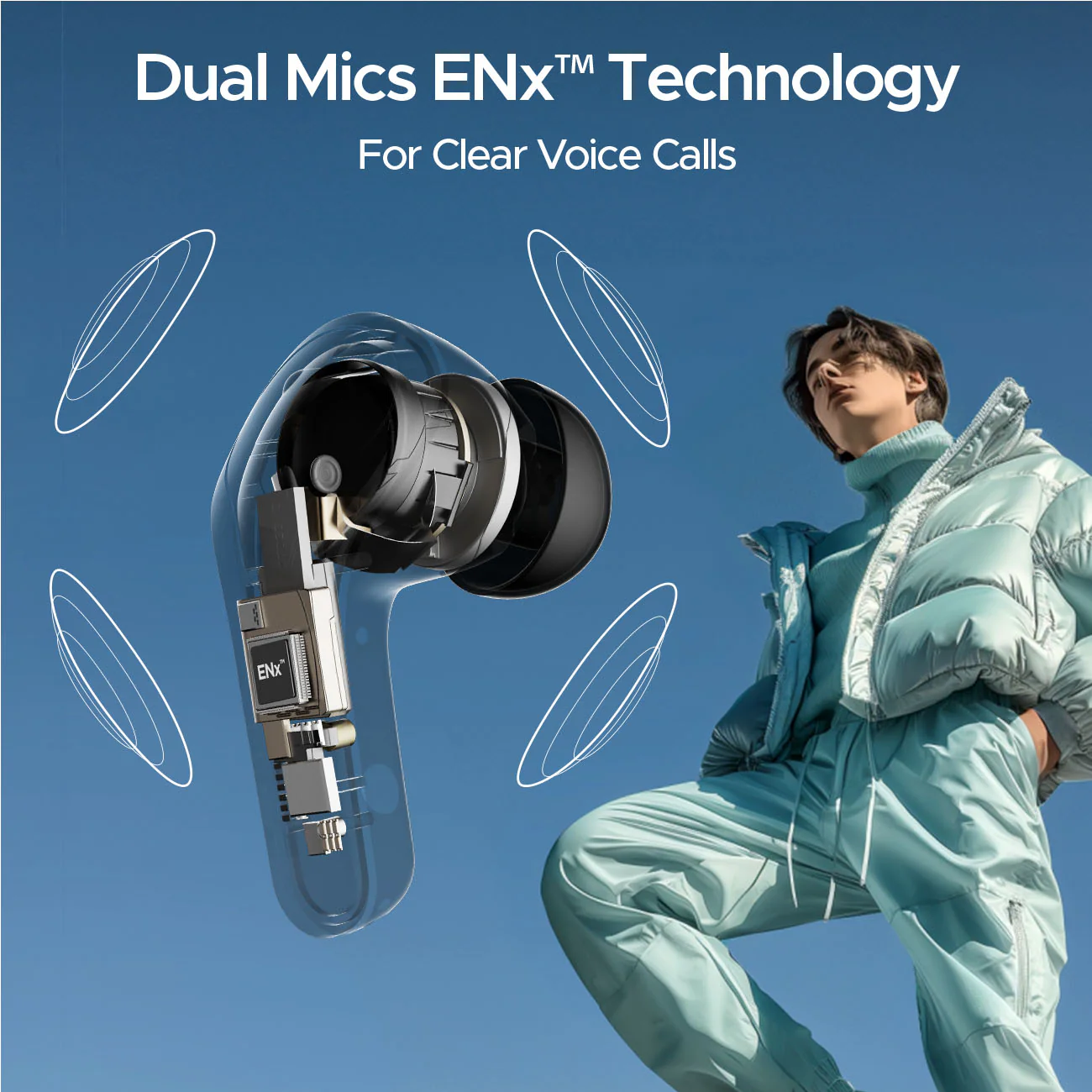 boAt Airdopes 311 PRO | Wireless Earbuds with 50 Hours Playback, Dual Mics with ENx™ Technology, BEAST™ Mode, ASAP™ Charge - Image 7