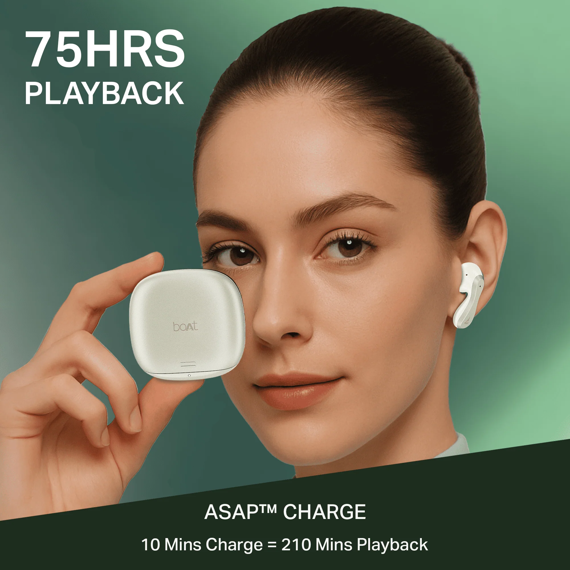 boAt Airdopes 313 | Wireless Earbuds with 75 Hours Playback, Quad Mics ENx™, BEAST™ Mode & boAt Signature Sound - Image 16