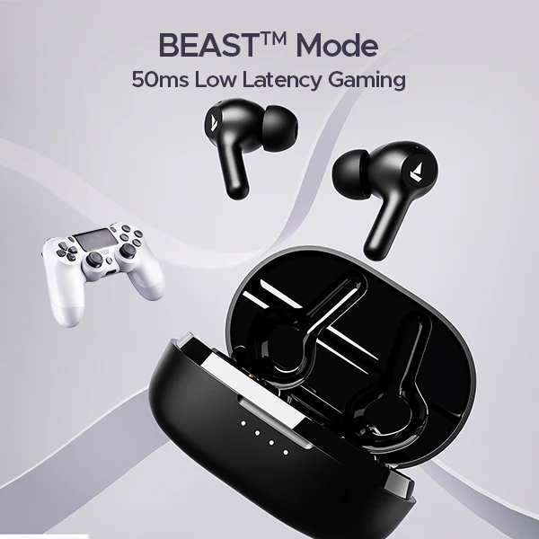 boAt Airdopes 71 | Wireless Earbuds with 40 Hours Playback, BEAST™ Mode, ENx™ Technology, Dual Mic with ENx™ Technology - Image 11