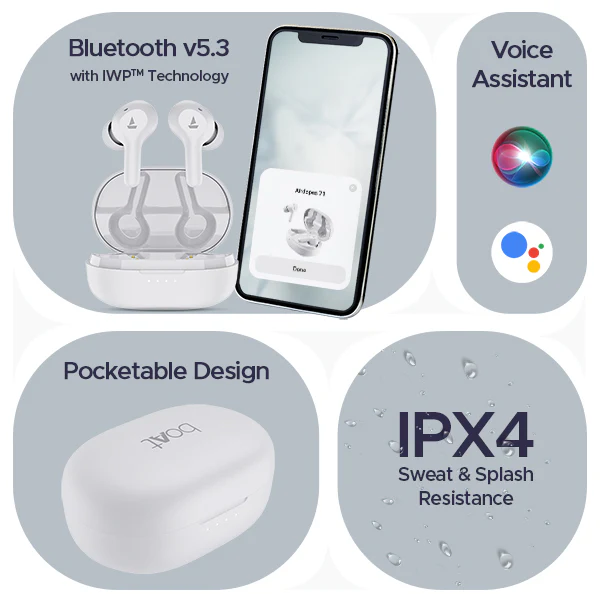 boAt Airdopes 71 | Wireless Earbuds with 40 Hours Playback, BEAST™ Mode, ENx™ Technology, Dual Mic with ENx™ Technology - Image 19