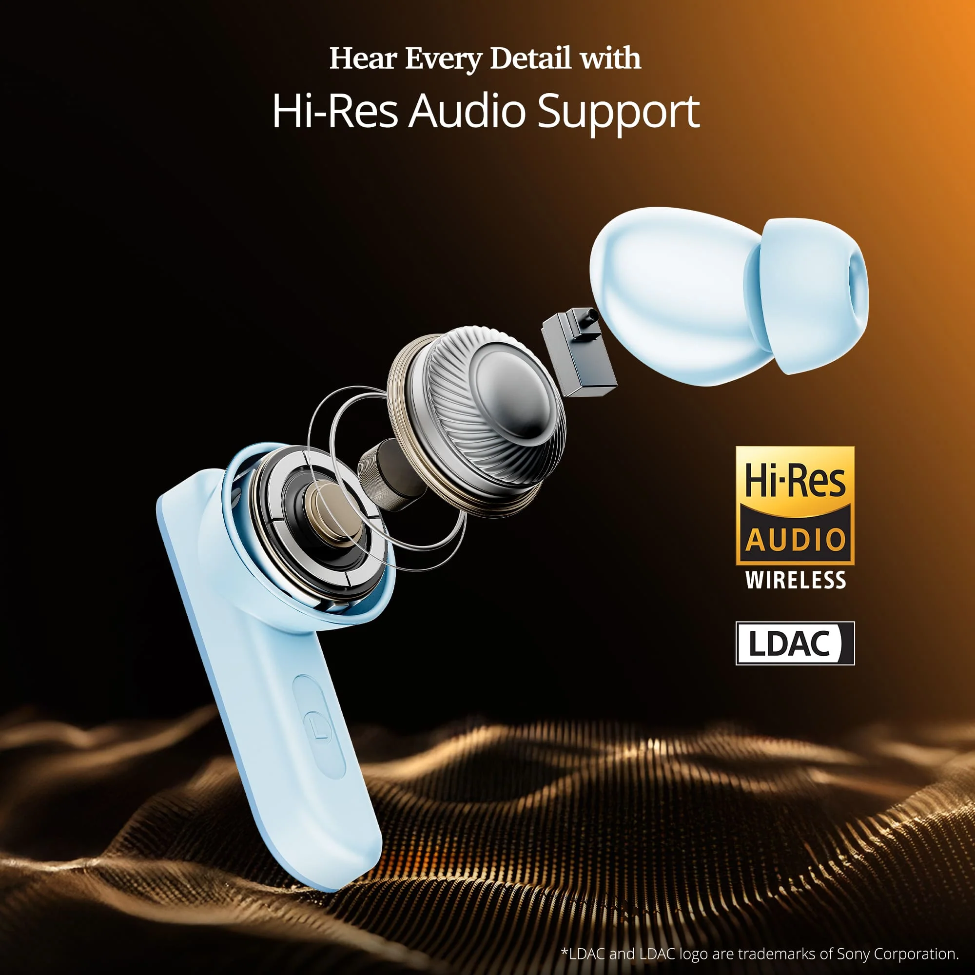 boAt Airdopes 800 HiDef | Wireless Earbuds with 40 Hours Playback, High-Res Audio with LDAC, AI ENx Technology - Image 33