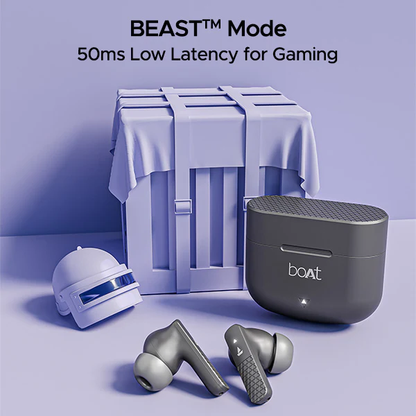 boAt Airdopes 91 | Wireless Earbuds with 45 Hours Playback, BEAST™ Mode, ASAP™ Charge, Dual Mics with ENx™ Technology - Image 12