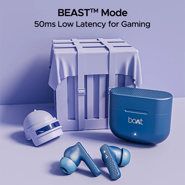 boAt Airdopes 91 | Wireless Earbuds with 45 Hours Playback, BEAST™ Mode, ASAP™ Charge, Dual Mics with ENx™ Technology - Image 8