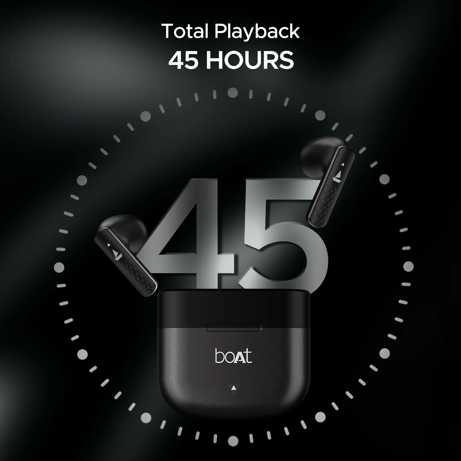 boAt Airdopes 91 Prime | Wireless Earbuds with 45 Hours Playback, BEAST™ Mode, ENx™ Technology, boAt Signature Sound - Image 3