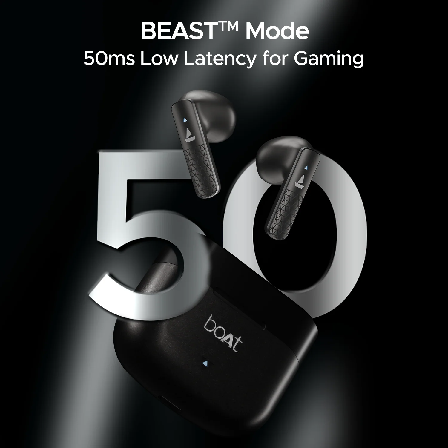 boAt Airdopes 91 Prime | Wireless Earbuds with 45 Hours Playback, BEAST™ Mode, ENx™ Technology, boAt Signature Sound - Image 4