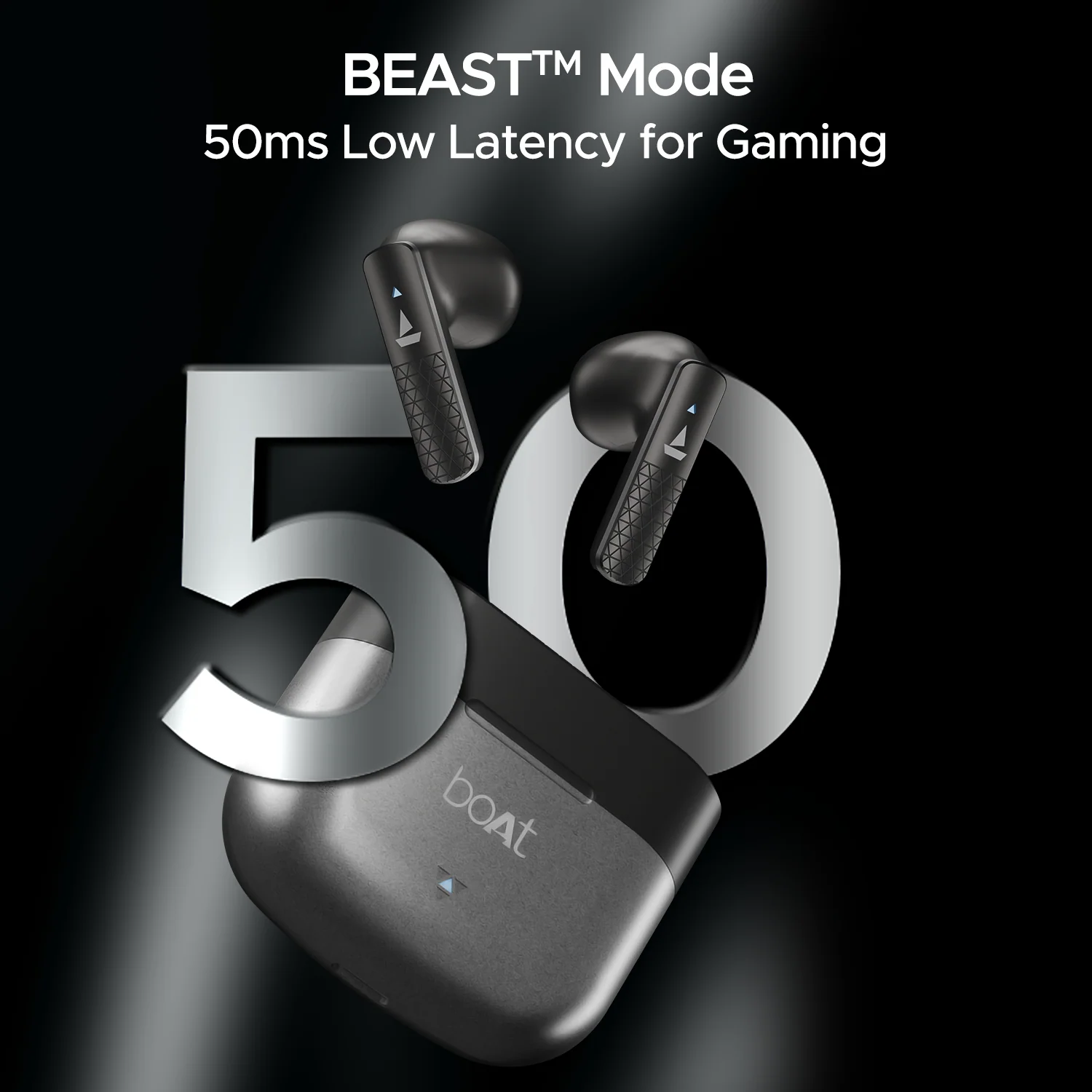 boAt Airdopes 91 Prime | Wireless Earbuds with 45 Hours Playback, BEAST™ Mode, ENx™ Technology, boAt Signature Sound - Image 9