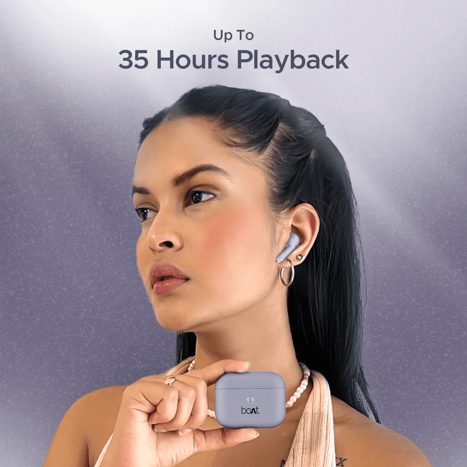 boAt Airdopes Alpha | True Wireless Earbuds with 35 Hours Playback, 13mm Drivers, ENx™ Tech, ASAP™ Charge, IWP™ Technology - Image 35