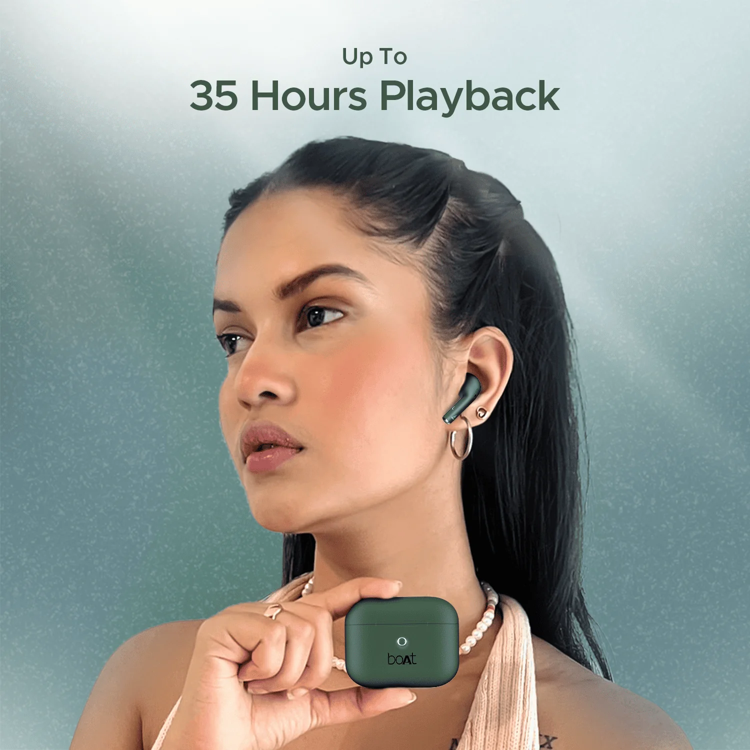 boAt Airdopes Alpha | True Wireless Earbuds with 35 Hours Playback, 13mm Drivers, ENx™ Tech, ASAP™ Charge, IWP™ Technology - Image 42