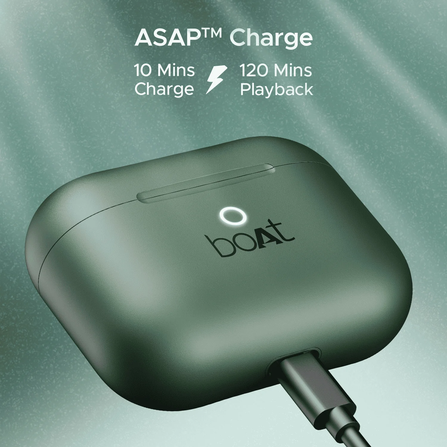 boAt Airdopes Alpha | True Wireless Earbuds with 35 Hours Playback, 13mm Drivers, ENx™ Tech, ASAP™ Charge, IWP™ Technology - Image 43