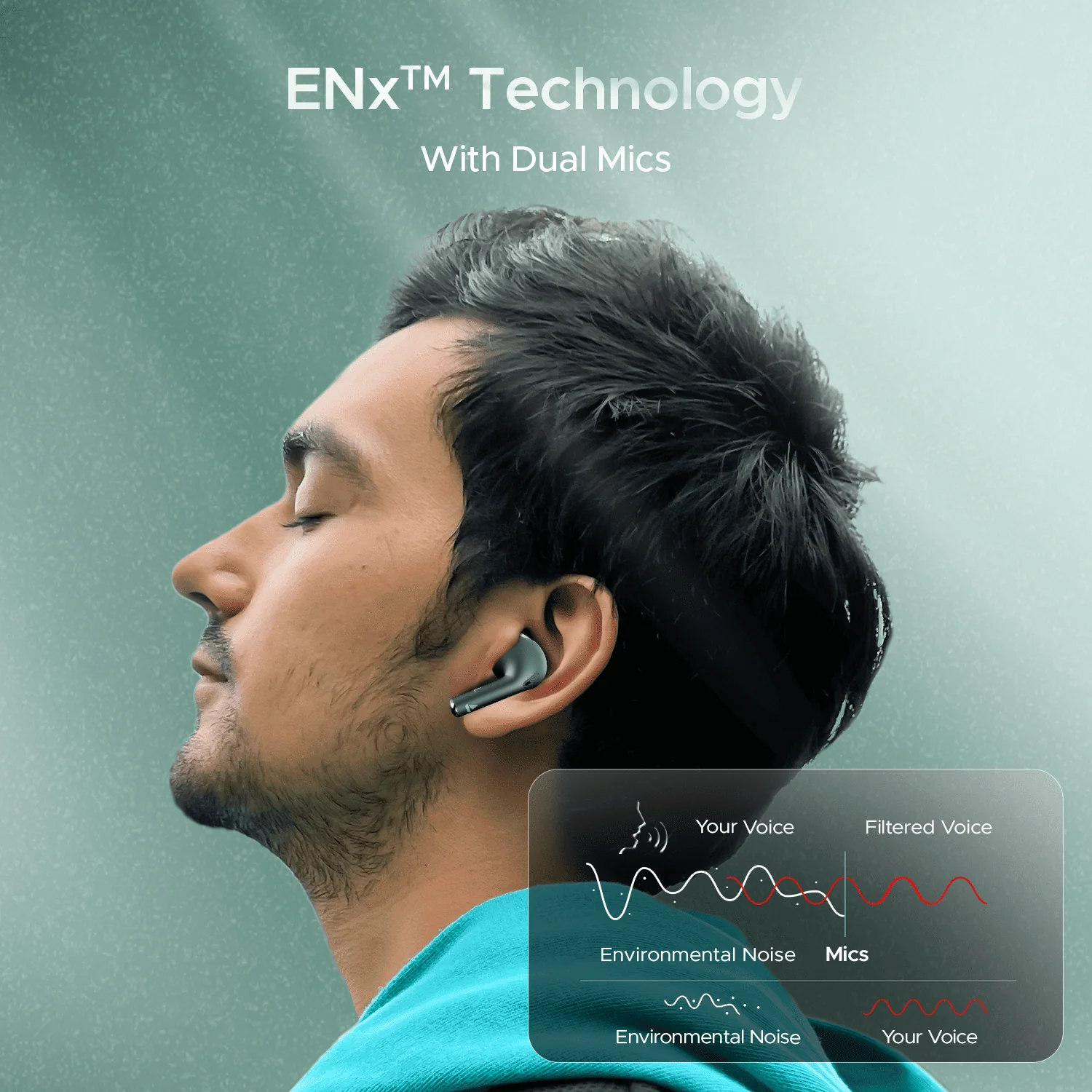 boAt Airdopes Alpha | True Wireless Earbuds with 35 Hours Playback, 13mm Drivers, ENx™ Tech, ASAP™ Charge, IWP™ Technology - Image 46