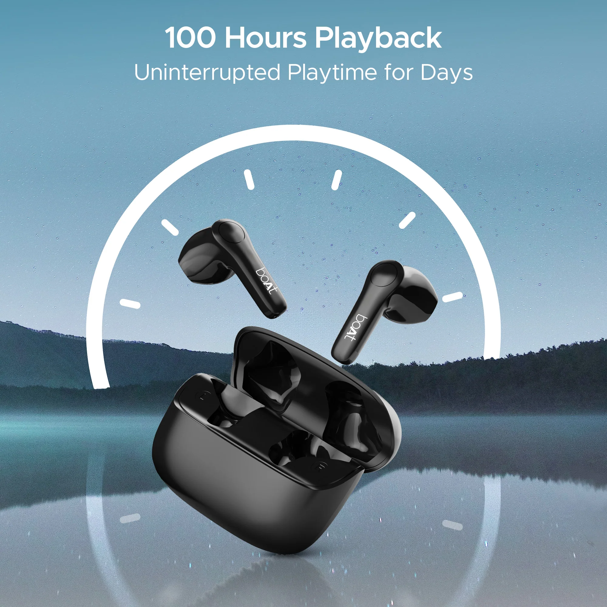 boAt Airdopes Atom 81 Pro | Wireless Earbuds with 100 Hours Playback, Quad Mics with ENx™, In-ear Detection, IPX5 Resistance - Image 4