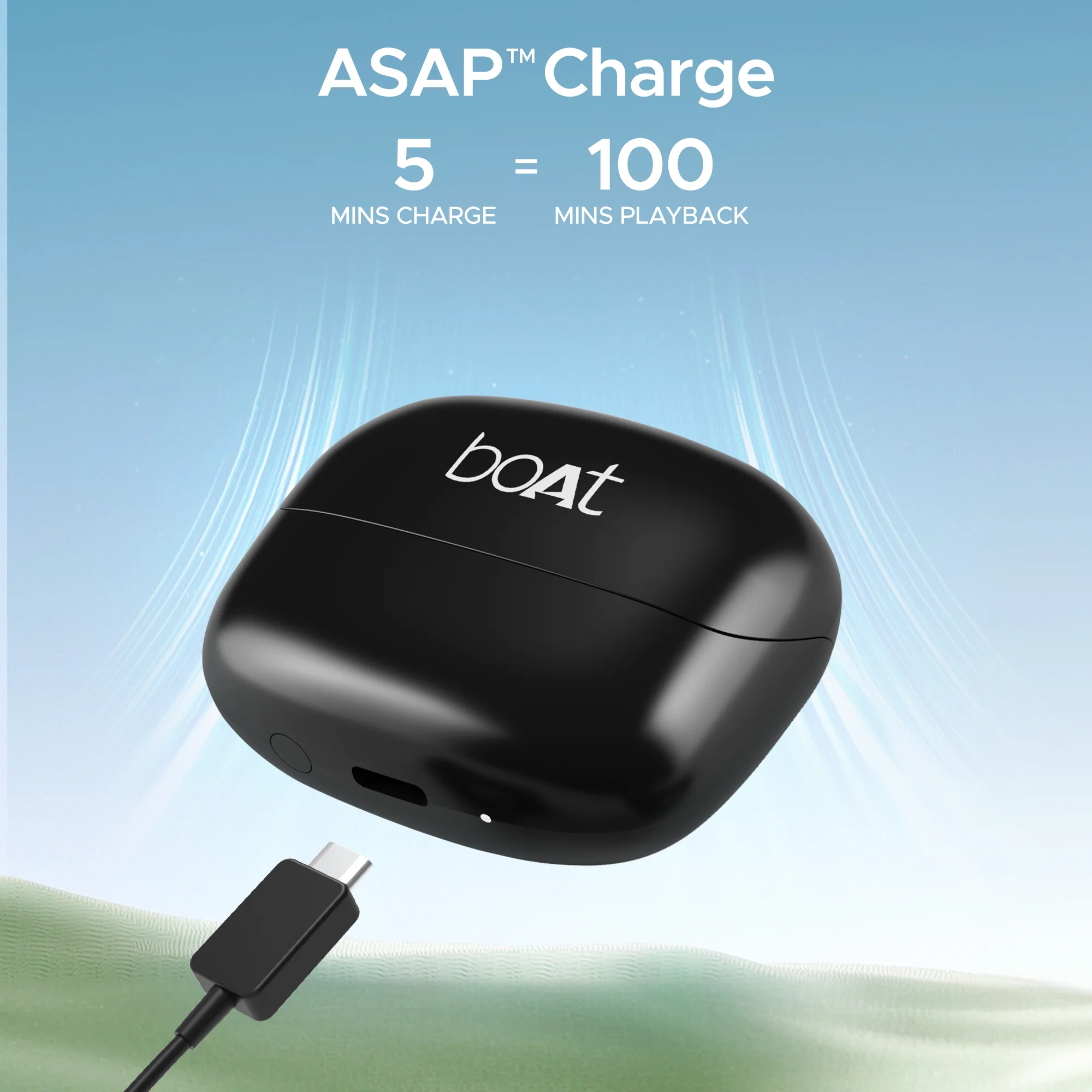 boAt Airdopes Atom 81 Pro | Wireless Earbuds with 100 Hours Playback, Quad Mics with ENx™, In-ear Detection, IPX5 Resistance - Image 6