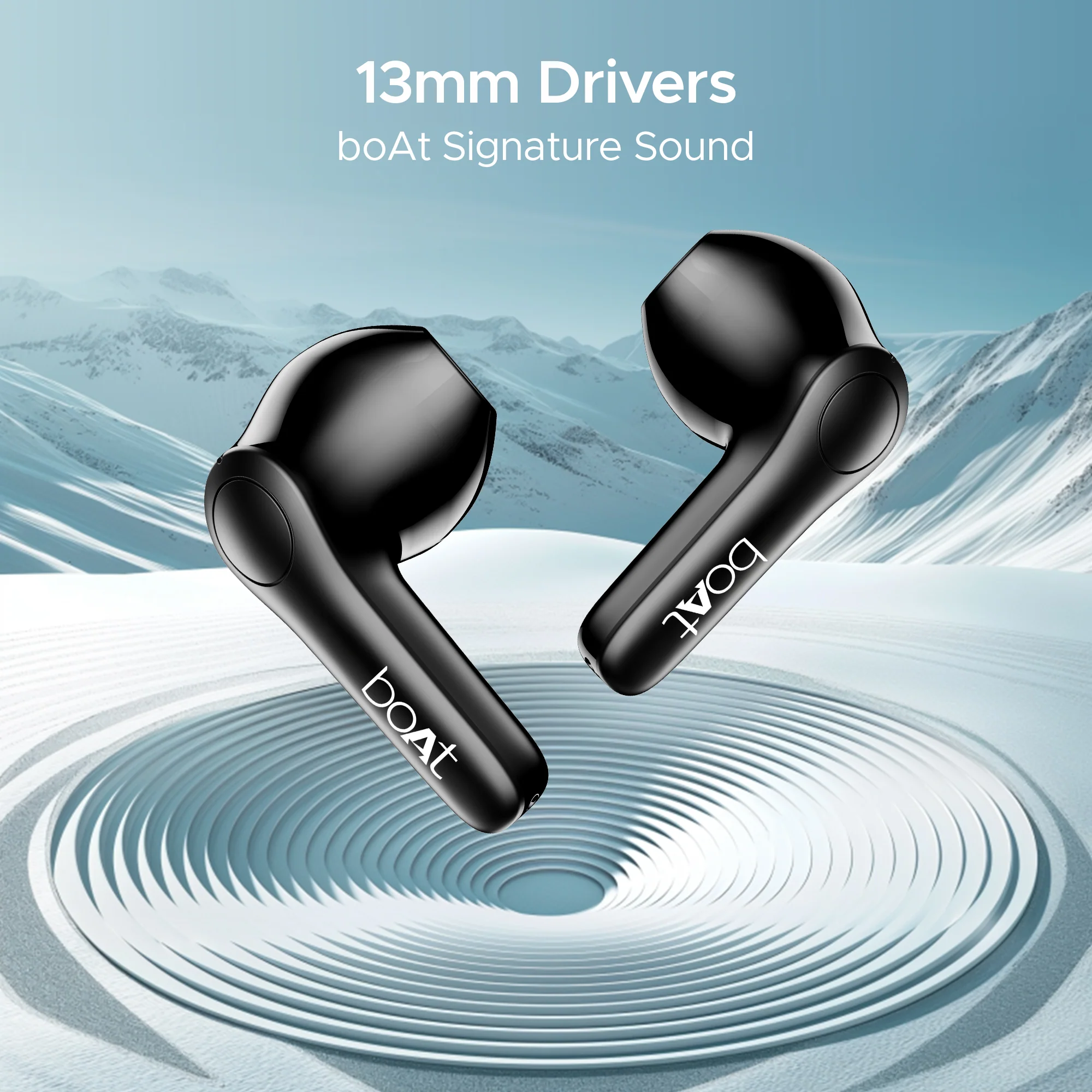 boAt Airdopes Atom 81 Pro | Wireless Earbuds with 100 Hours Playback, Quad Mics with ENx™, In-ear Detection, IPX5 Resistance - Image 8