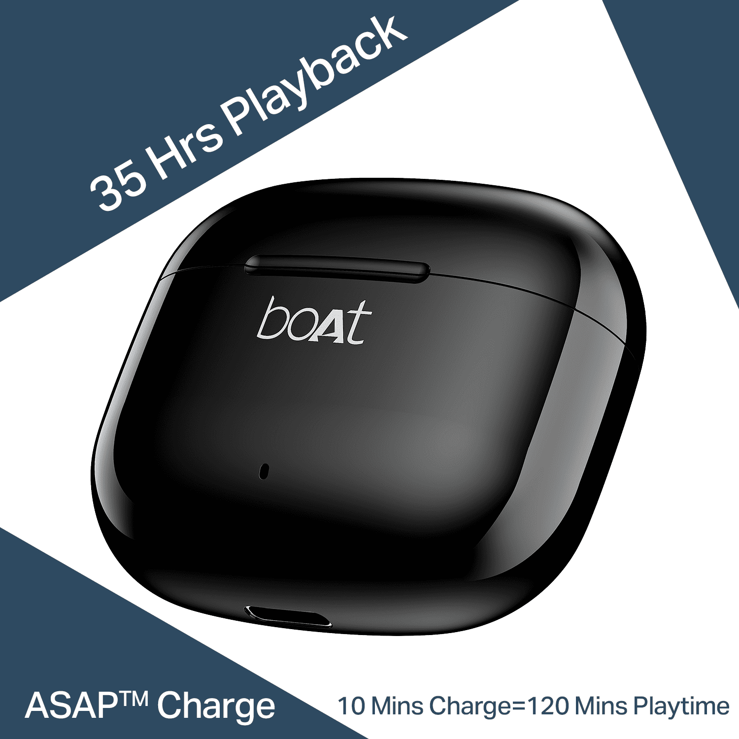 boAt Airdopes Beat | Wireless Earbuds with 35 Hours Playback & BEAST™ Mode - Image 7