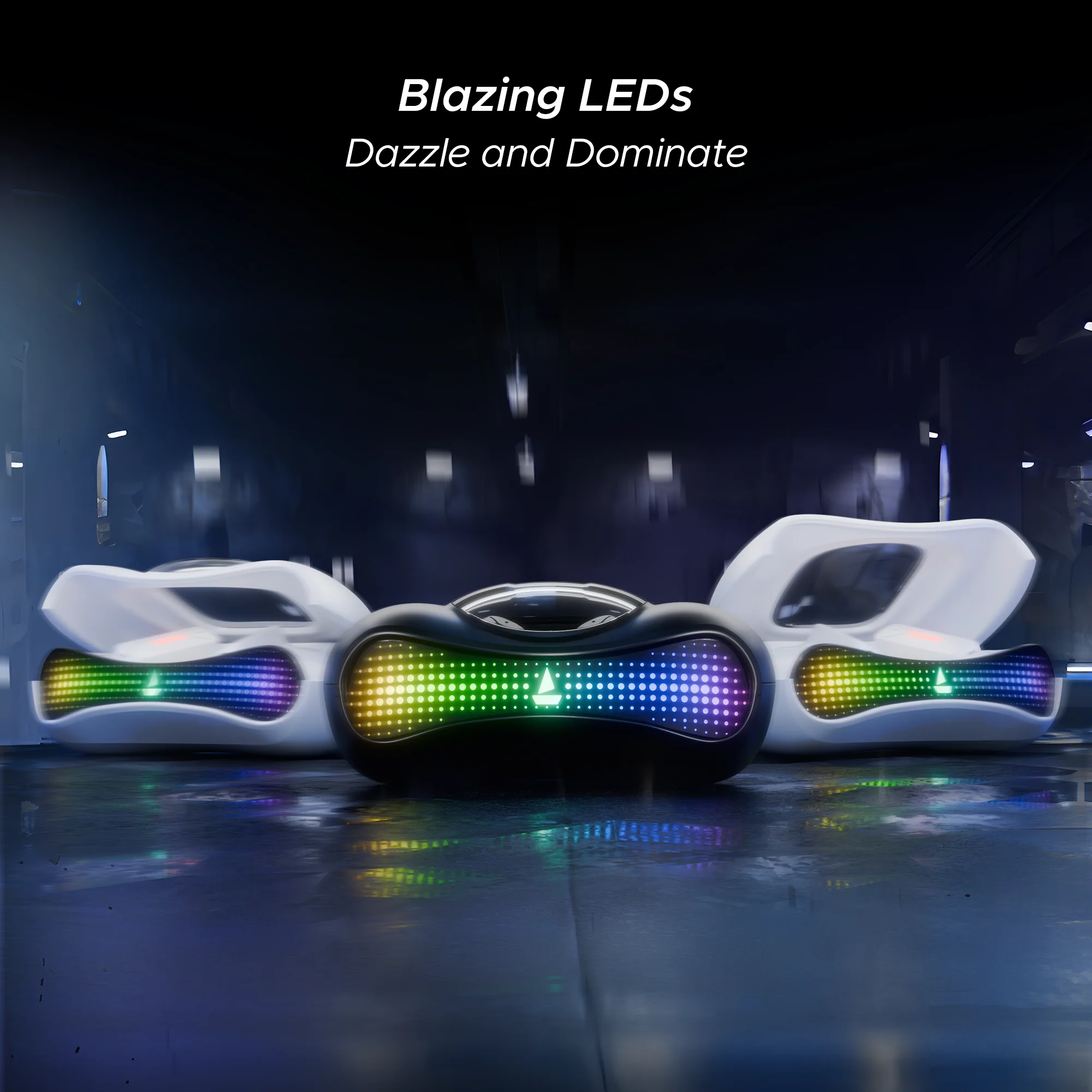 boAt Airdopes Drift | Wireless Earbdus Gaming Earbuds with 2x6mm Dual Drivers, Quad Mics with ENx™ and IWP™ Technology, LED Lights on Charging Case - Image 10