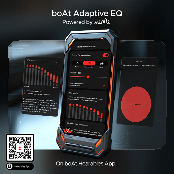 boAt Airdopes Flex 454 ANC | Wireless Earbuds with Active Noise Cancellation up to 32dB, BEAST™ Mode, 10mm Drivers, ASAP™ Charge - Image 12