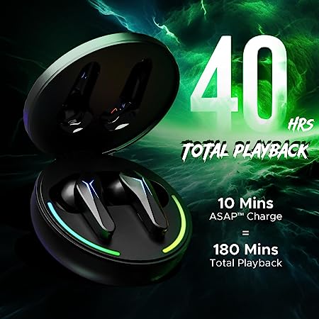 boAt Immortal 141 | Bluetooth Gaming Wireless Earbuds with BEAST™️Mode, ASAP™️ Charge, Bluetooth v5.3 - Image 8