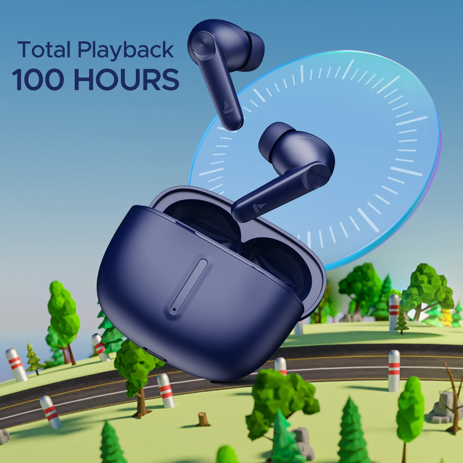 boAt Airdopes Max | Wireless Earbuds with 100 Hours Playback, ENx™ Technology, ASAP™ Charge, BEAST™ Mode, 13mm Drivers - Image 10