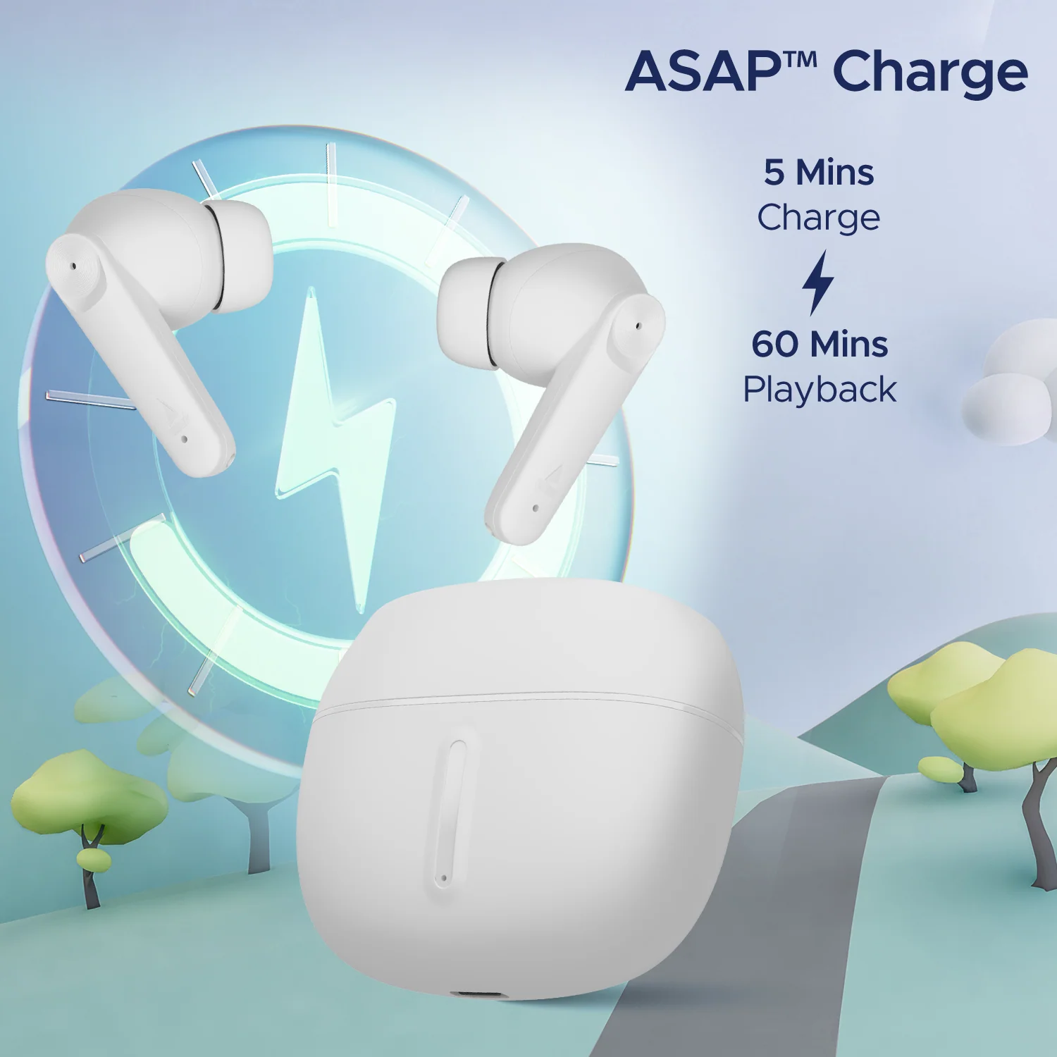 boAt Airdopes Max | Wireless Earbuds with 100 Hours Playback, ENx™ Technology, ASAP™ Charge, BEAST™ Mode, 13mm Drivers - Image 11