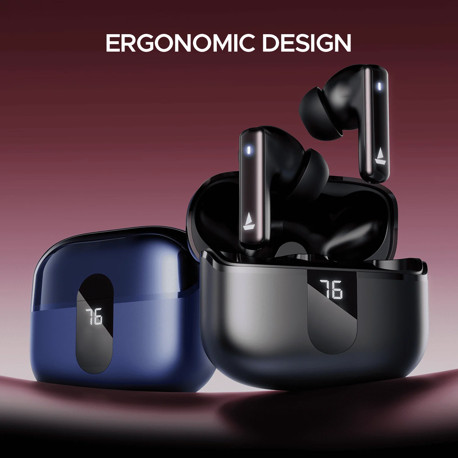 boAt Airdopes Plus 318 | Wireless Earbuds with 100 Hours Playback, 4 Mics with ENx™ Technology, BEAST™ Mode - Image 13