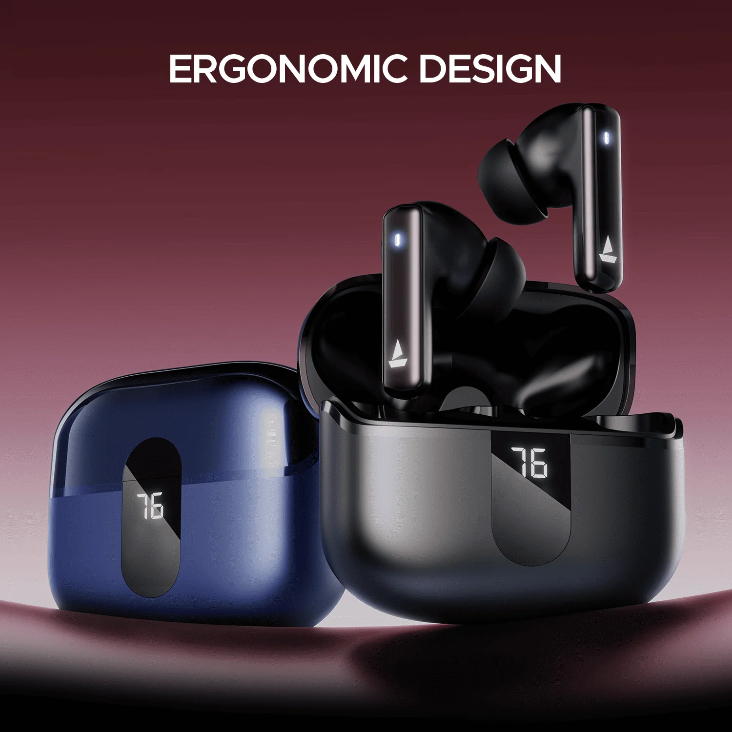 boAt Airdopes Plus 318 | Wireless Earbuds with 100 Hours Playback, 4 Mics with ENx™ Technology, BEAST™ Mode - Image 7