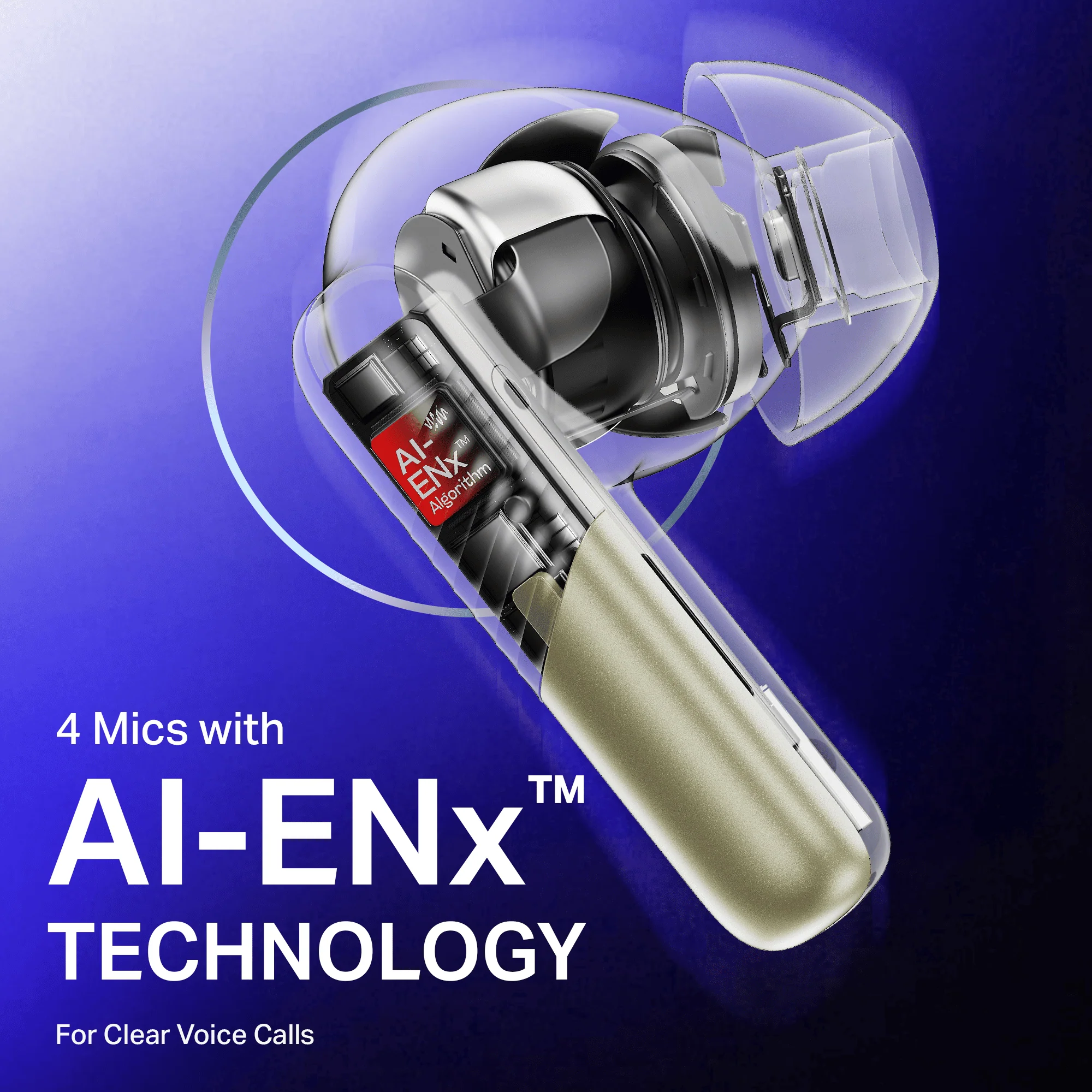 boAt Airdopes Prime 412 | Wireless Earbuds with 50 Hours Playback, AI-ENx™ Calling, BEAST™ Mode & boAt Signature Sound - Image 11