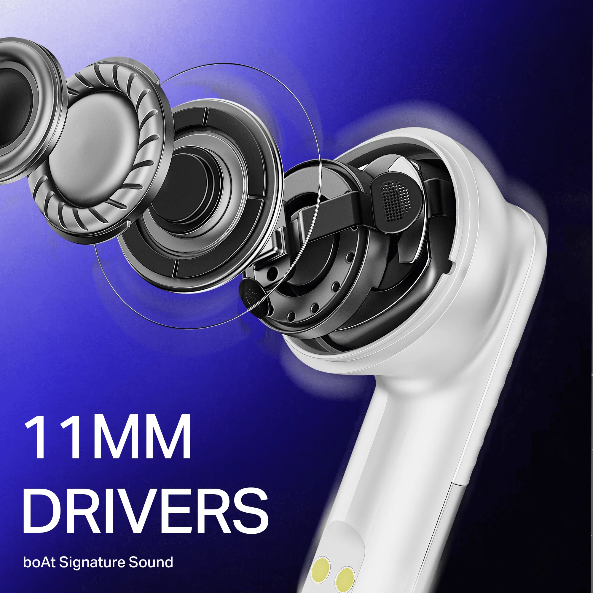 boAt Airdopes Prime 412 | Wireless Earbuds with 50 Hours Playback, AI-ENx™ Calling, BEAST™ Mode & boAt Signature Sound - Image 19