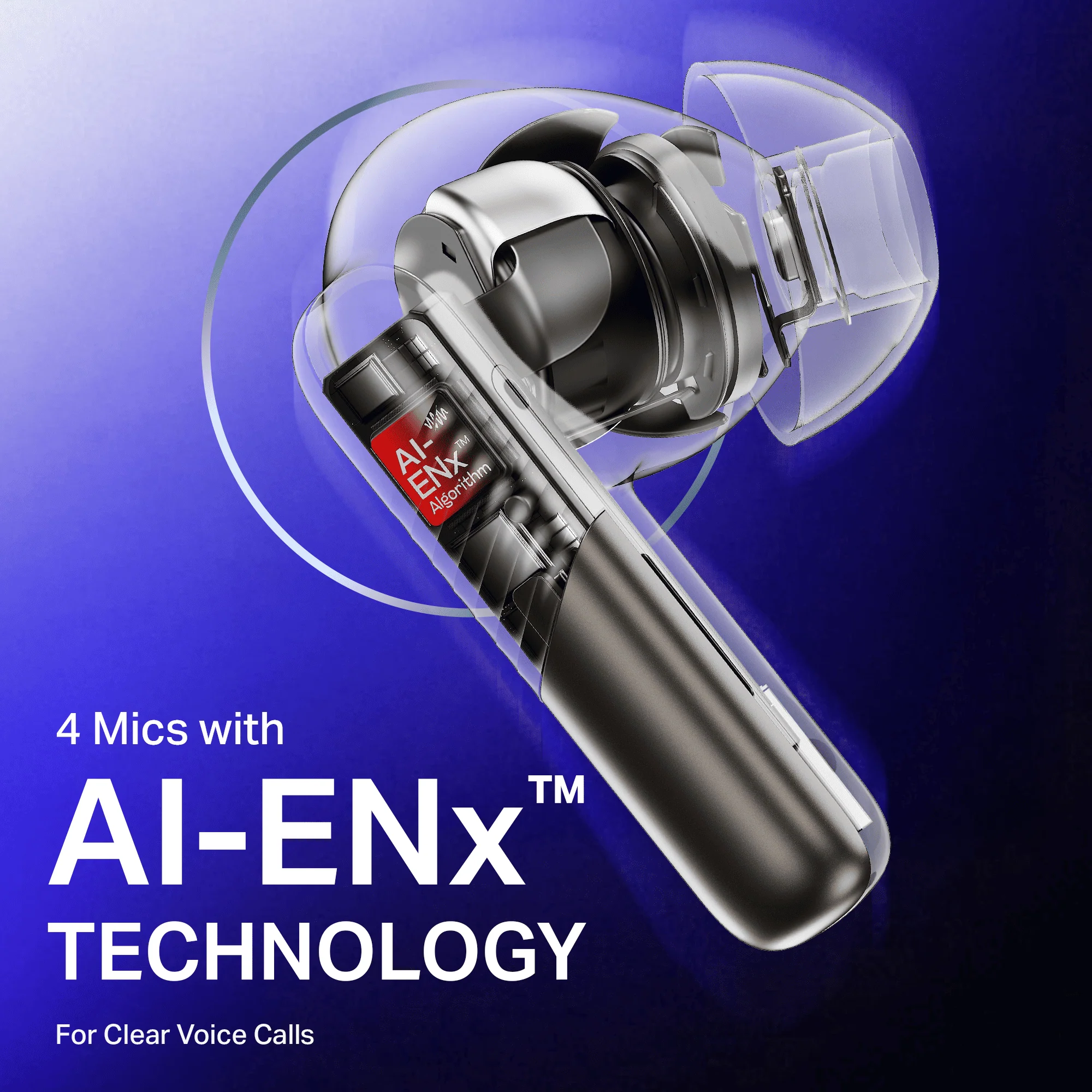 boAt Airdopes Prime 412 | Wireless Earbuds with 50 Hours Playback, AI-ENx™ Calling, BEAST™ Mode & boAt Signature Sound - Image 5