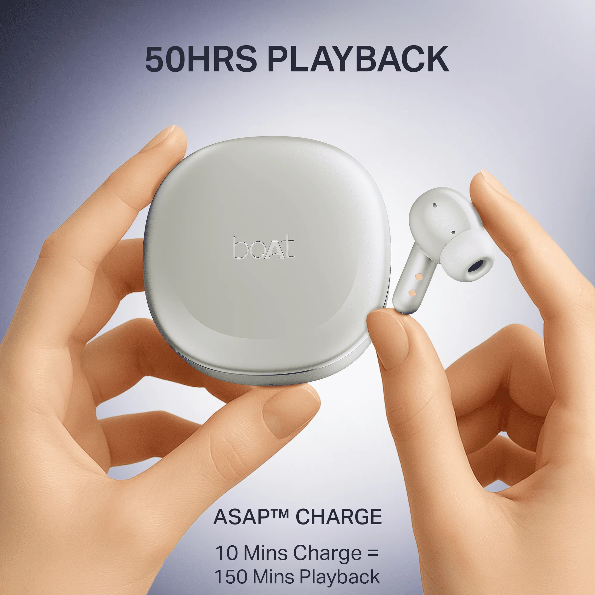 boAt Airdopes Prime 511 | Wireless Earbuds with 50 Hours Playback, AI-ENx™ Calling, Multipoint Connectivity & boAt Signature Sound - Image 19