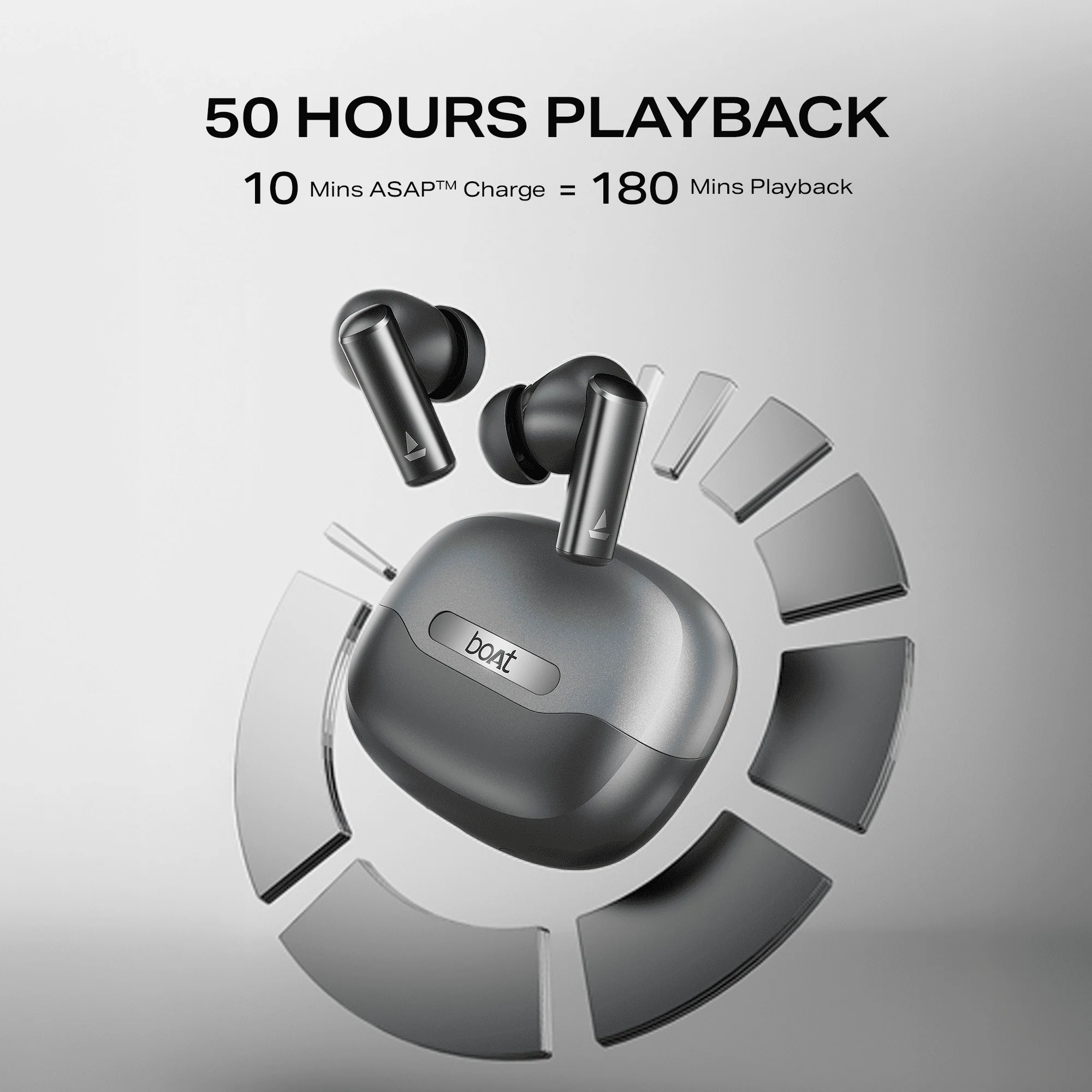 boAt Airdopes Prime 701 ANC | Wireless Earbuds with 50 Hours Playback, 46dB Hybrid ANC, Spatial Audio, Multipoint & BEAST™ Mode - Image 22