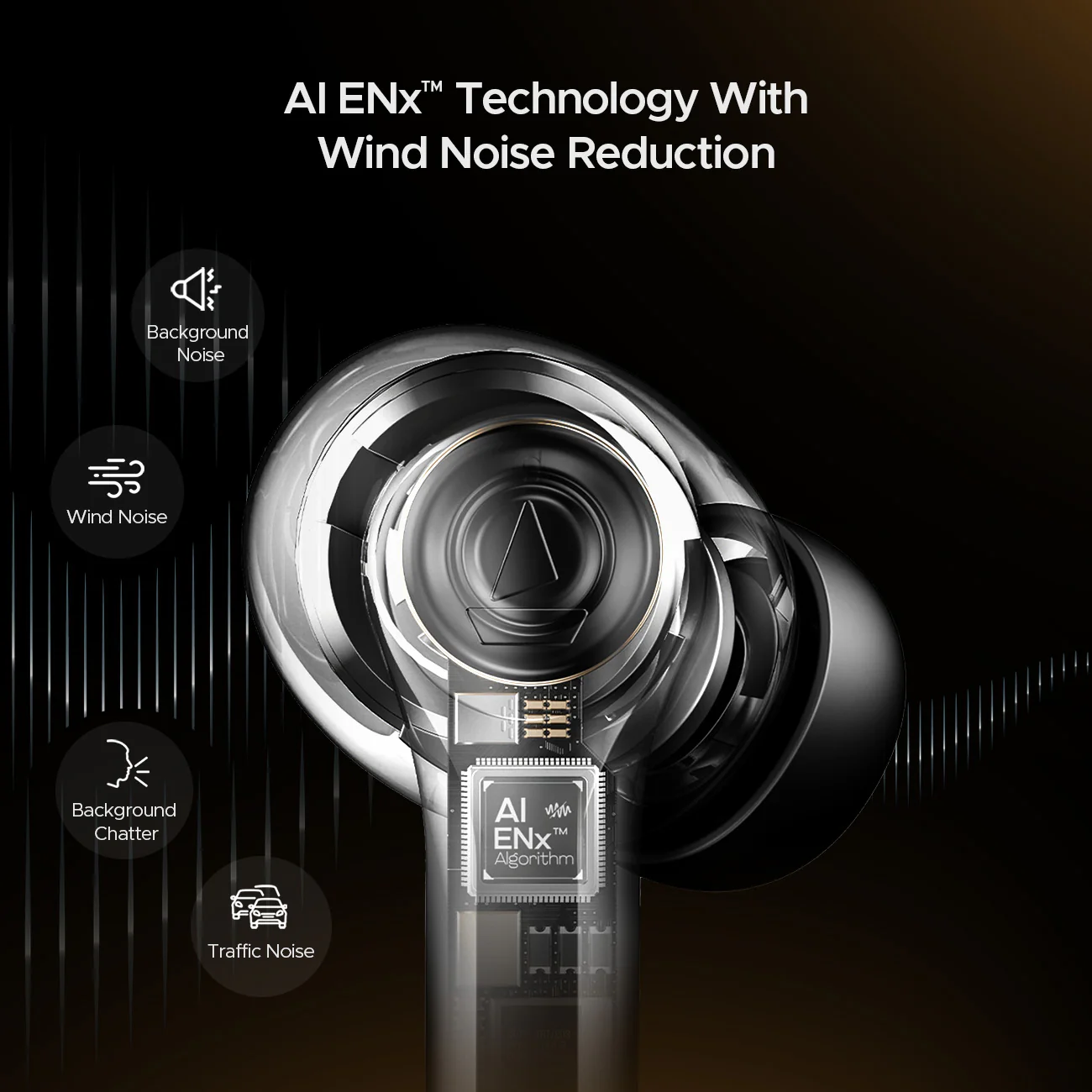 boAt Airdopes Supreme | Wireless Earbuds with 50 Hours Playback, AI ENx™ with Wind Noise Reduction, Cinematic Spatial Audio - Image 25