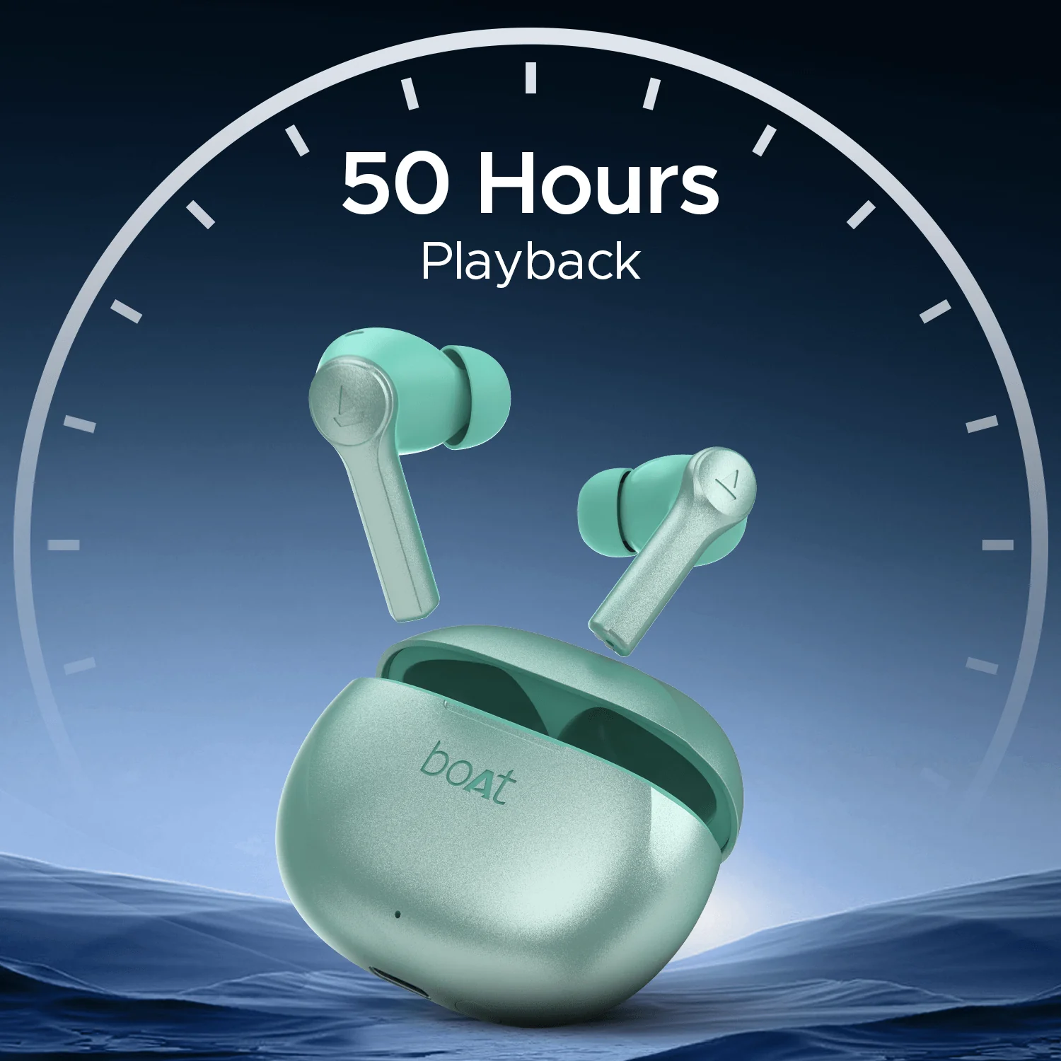 boAt Airdopes Supreme | Wireless Earbuds with 50 Hours Playback, AI ENx™ with Wind Noise Reduction, Cinematic Spatial Audio - Image 43