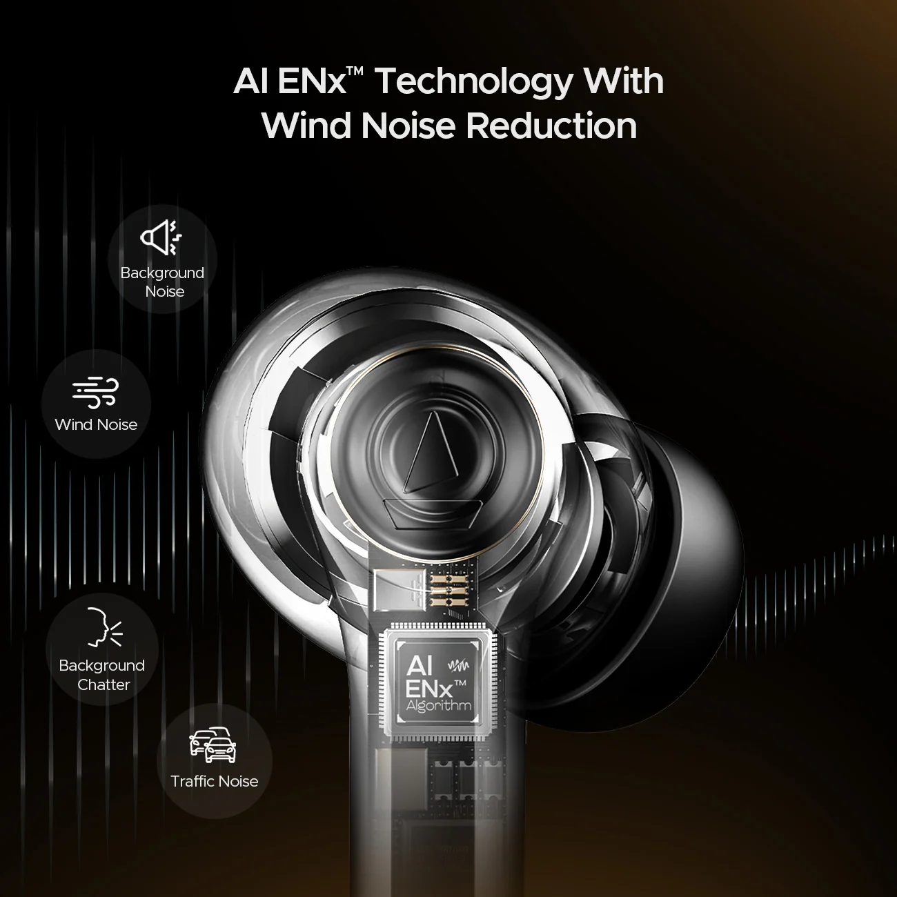 boAt Airdopes Supreme | Wireless Earbuds with 50 Hours Playback, AI ENx™ with Wind Noise Reduction, Cinematic Spatial Audio - Image 7