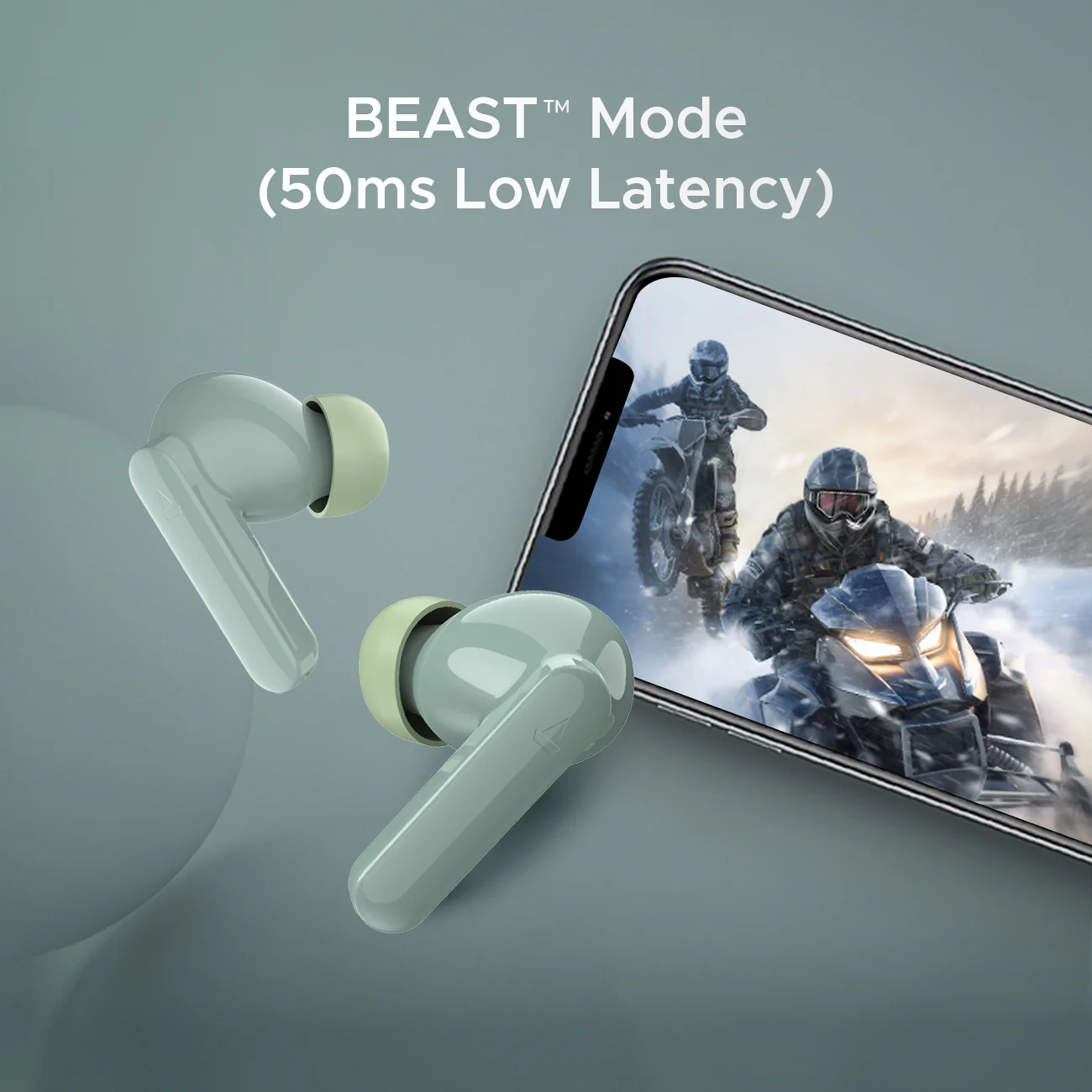 boAt Airdopes Ultra Plus | Wireless Earbuds with 50 Hours Playback, BEAST™ Mode, Quad Mics with ENx™ Tech, IWP™ Technology - Image 10